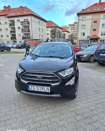 ford lubuskie Ford EcoSport cena 59800 przebieg: 77700, rok produkcji 2019 z Szczecin